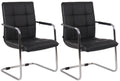 Set of 2 chairs Gandia faux leather