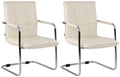 Set of 2 chairs Gandia faux leather