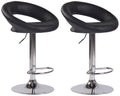 Set of 2 bar stools Olinda faux leather