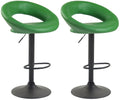 Set of 2 bar stools Olinda faux leather