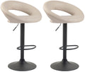 Set of 2 bar stools Olinda faux leather