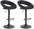 Set of 2 bar stools Olinda faux leather