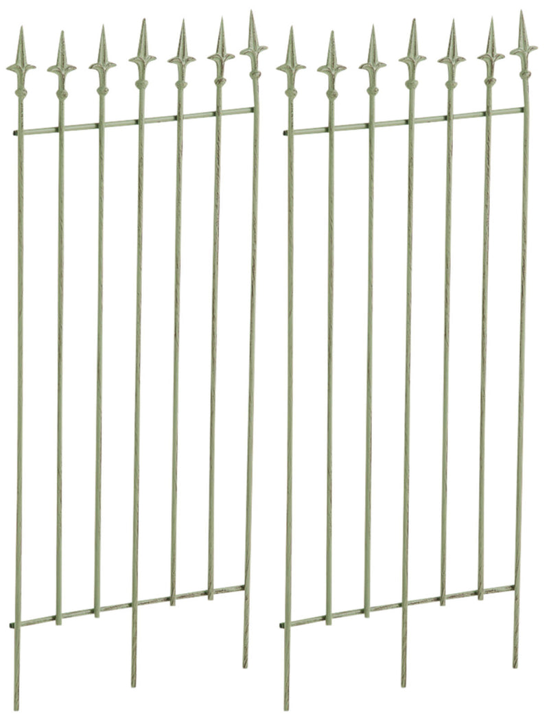 Set of 2 Elisa trellises 100 x 50 cm