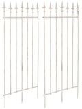 Set of 2 Elisa trellises 100 x 50 cm