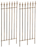 Set of 2 Elisa trellises 100 x 50 cm