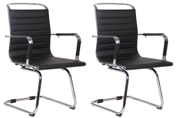 Set of 2 Balve visitor chairs