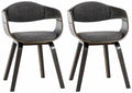 Set of 2 chairs Kingston fabric