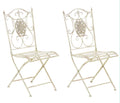 Set of 2 folding chairs Sibell