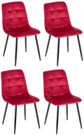 Set of 4 dining chairs Antibes