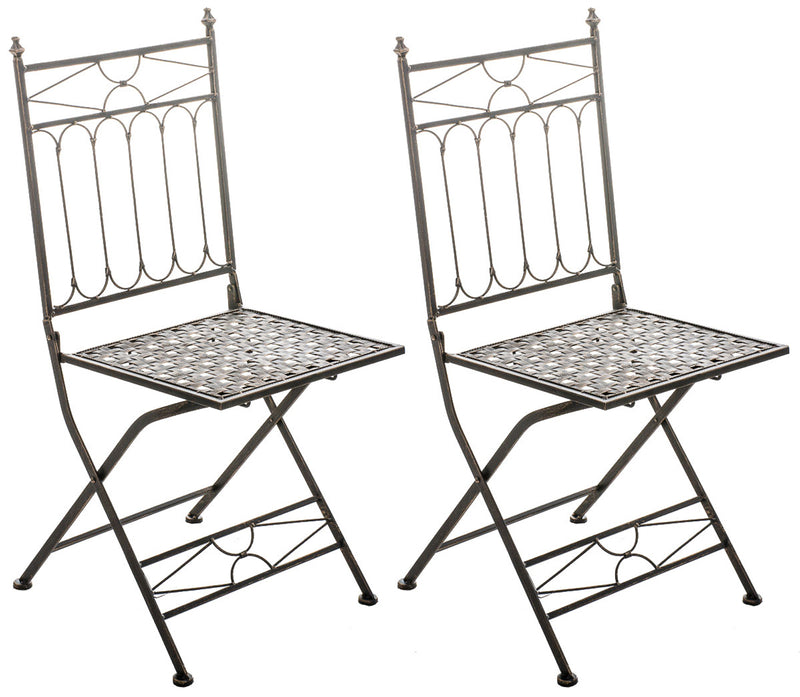 Set of 2 Asina folding chairs