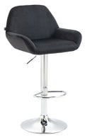 Bar stool Braga velvet