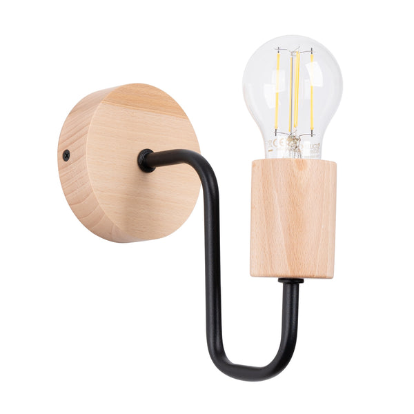 Wandlampe TIMBO schwarz