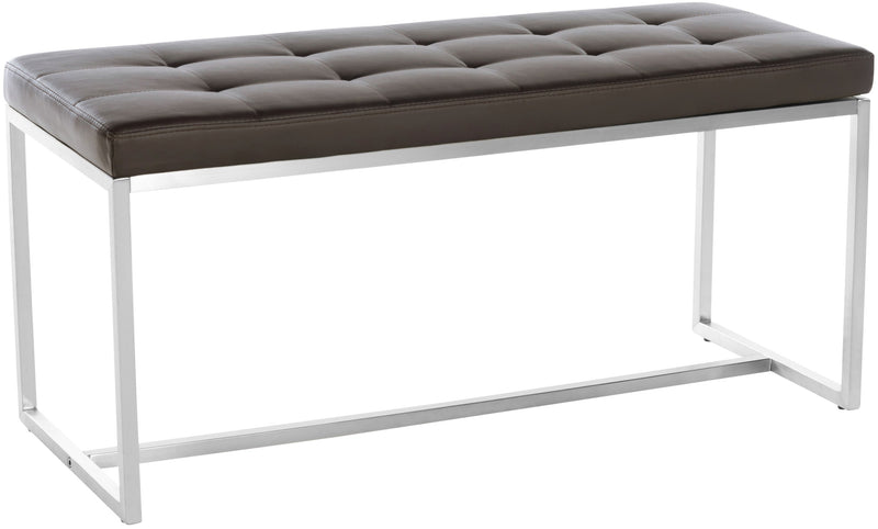 Barci artificial leather bench