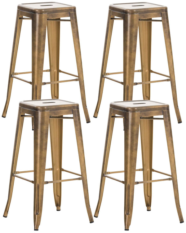 Set of 4 Joshua bar stools