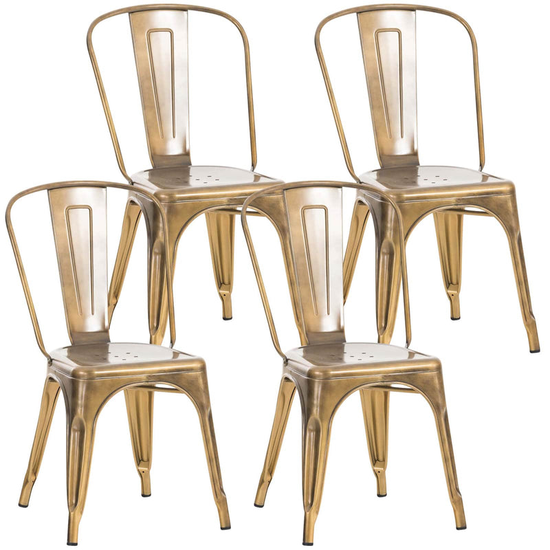 Set van 4 Benedict-stoelen