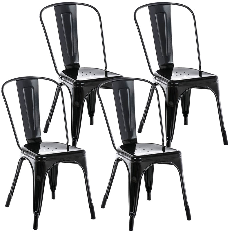 Set van 4 Benedict-stoelen