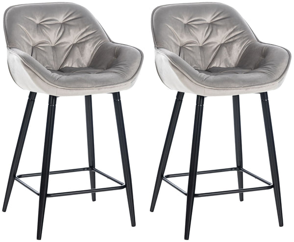 Set of 2 bar stools Gibson