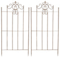 Set of 2 Paula trellises 170 x 86 cm