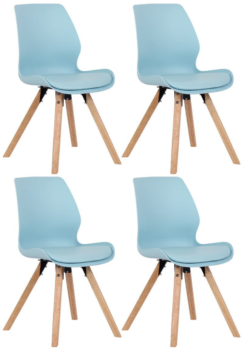 Set van 4 Luna stoelen