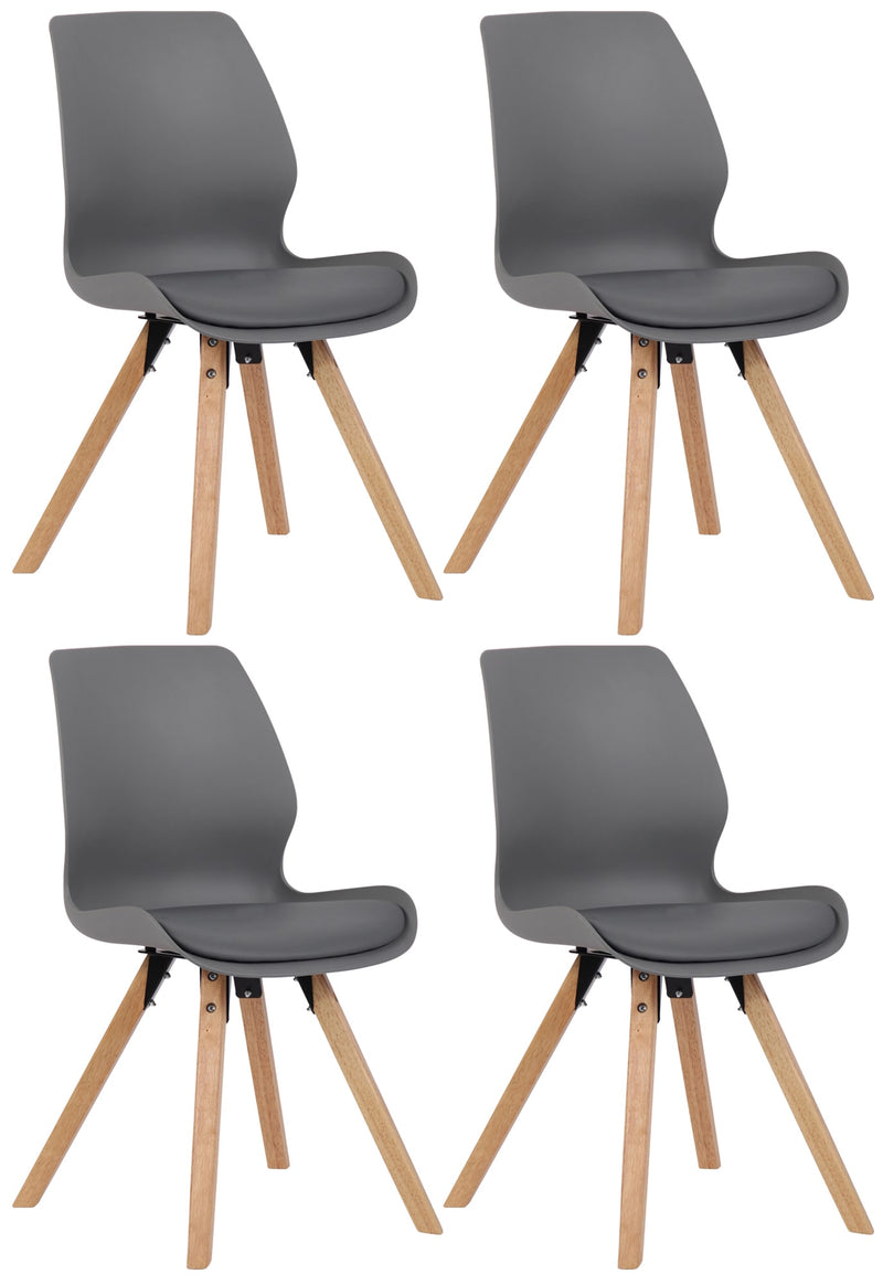 Set van 4 Luna stoelen