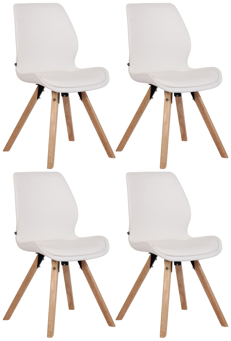 Set van 4 Luna stoelen