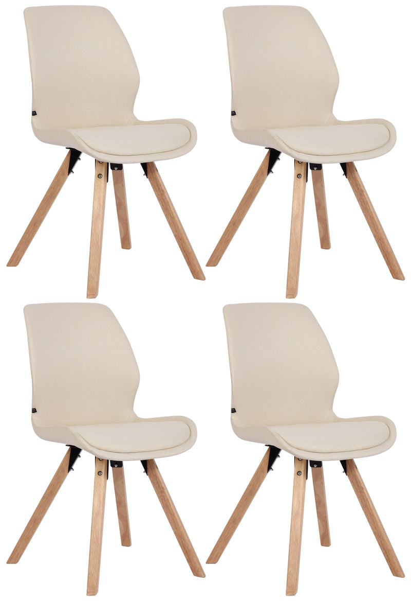 Set van 4 Luna stoelen