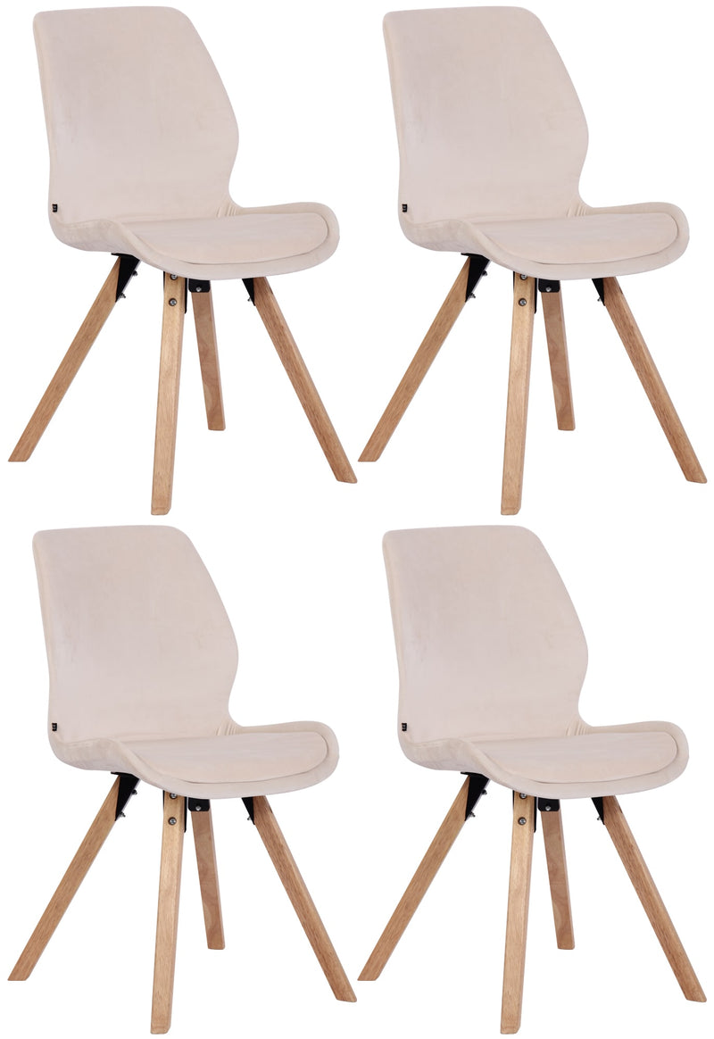 Set van 4 Luna stoelen