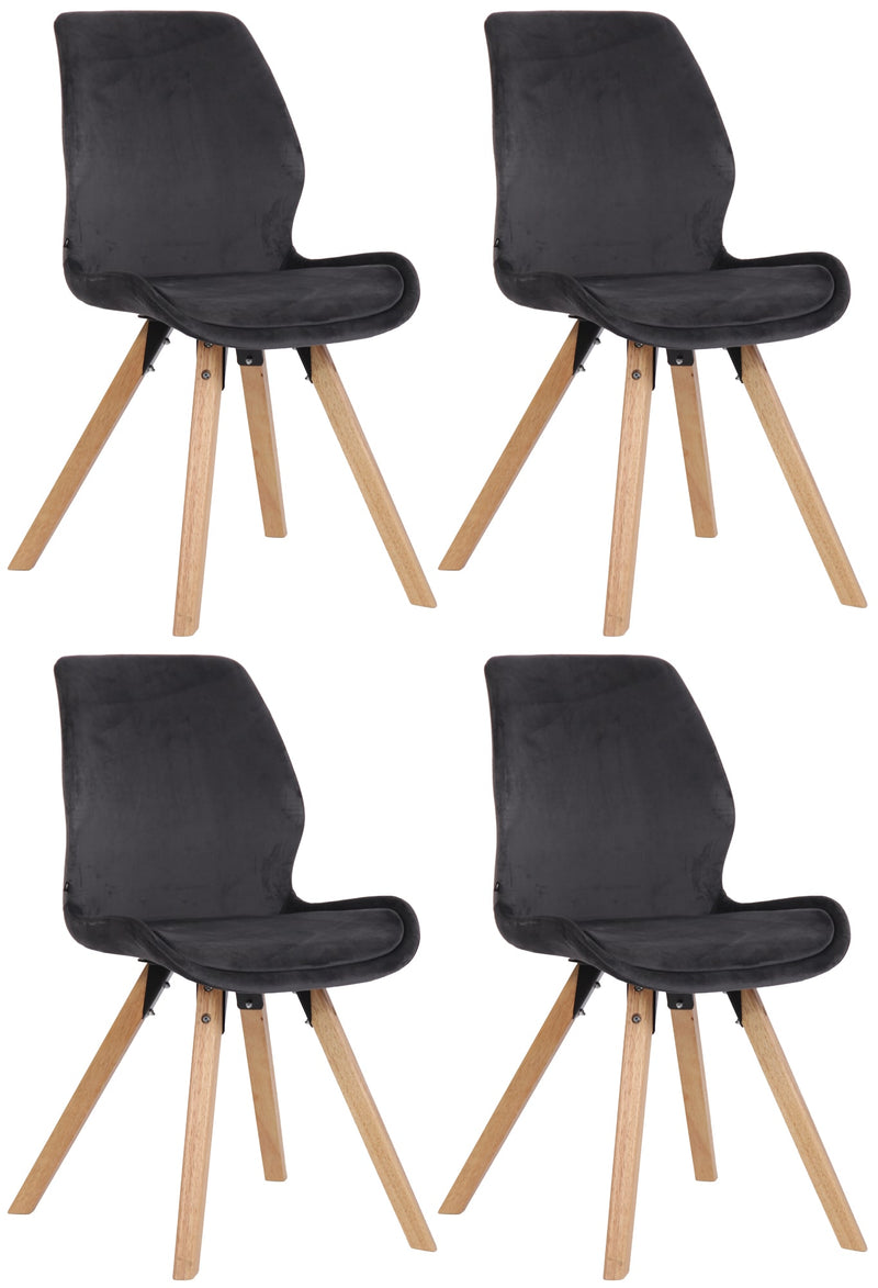 Set van 4 Luna stoelen