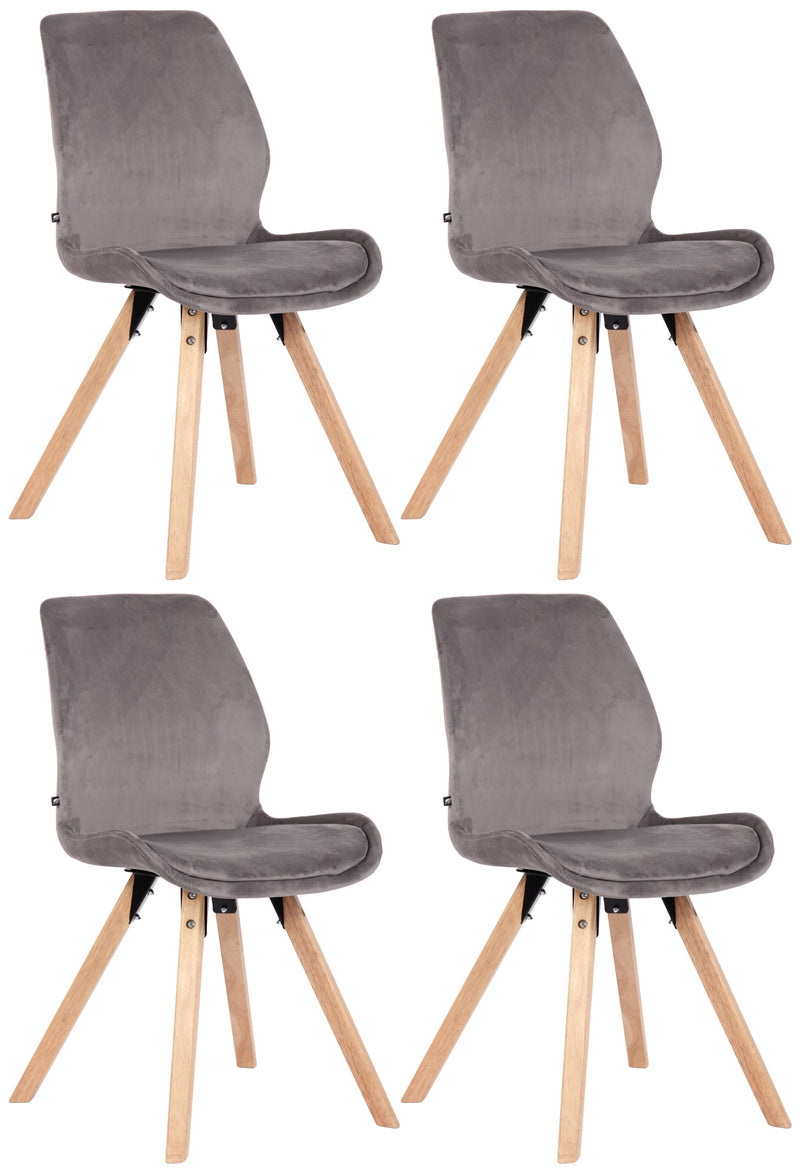 Set van 4 Luna stoelen