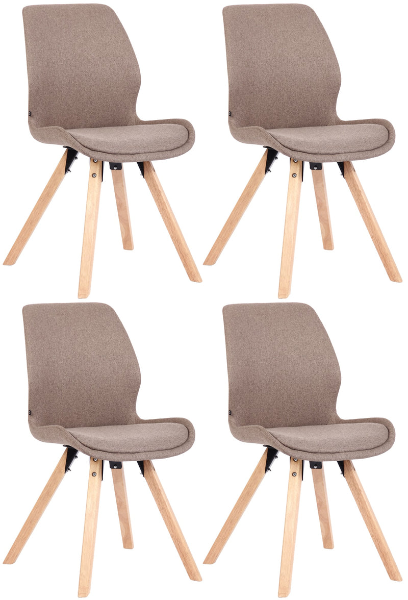 Set van 4 Luna stoelen