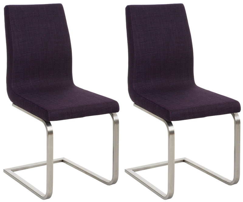 Set of 2 dining room chairs Belfort fabric