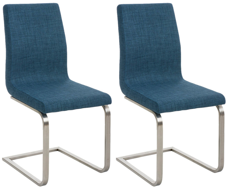 Set of 2 dining room chairs Belfort fabric