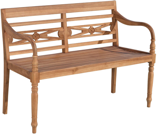 Teak bench Maryland V2