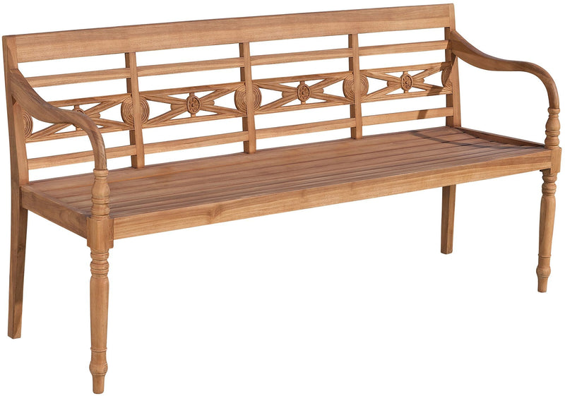 Teak bench Maryland V2