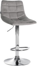 Jerry velvet bar stool