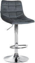 Jerry velvet bar stool