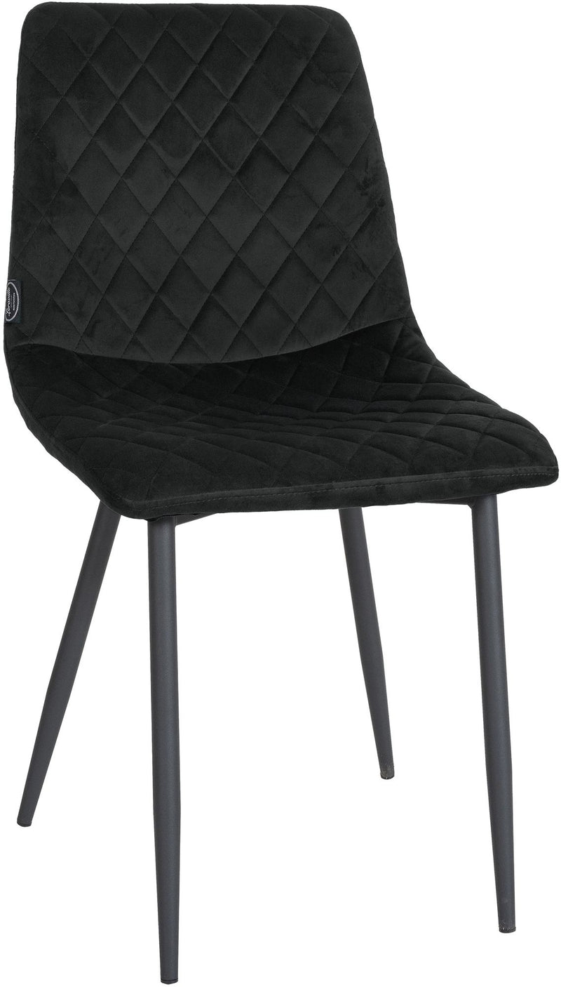 Telde velvet dining chair