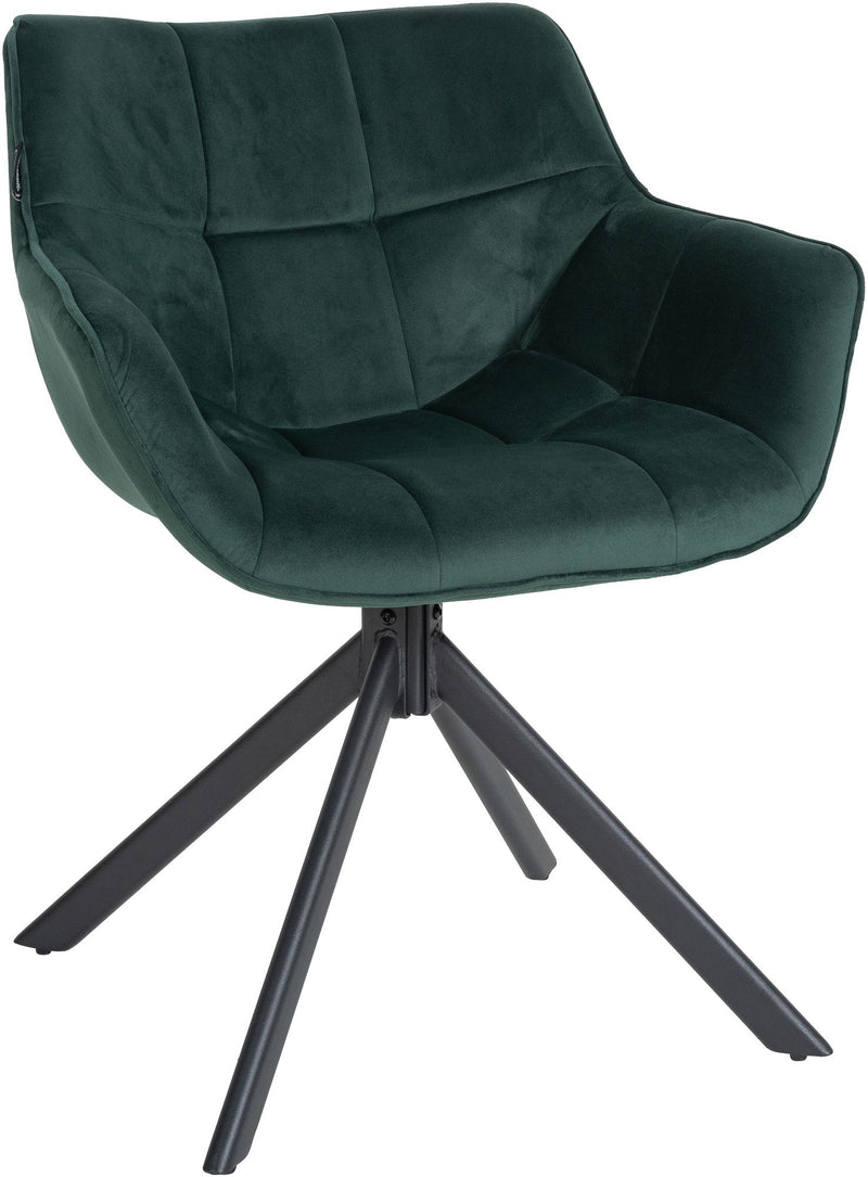 Westport velvet dining chair