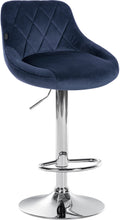 Bar stool Lazio velvet