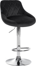 Bar stool Lazio velvet