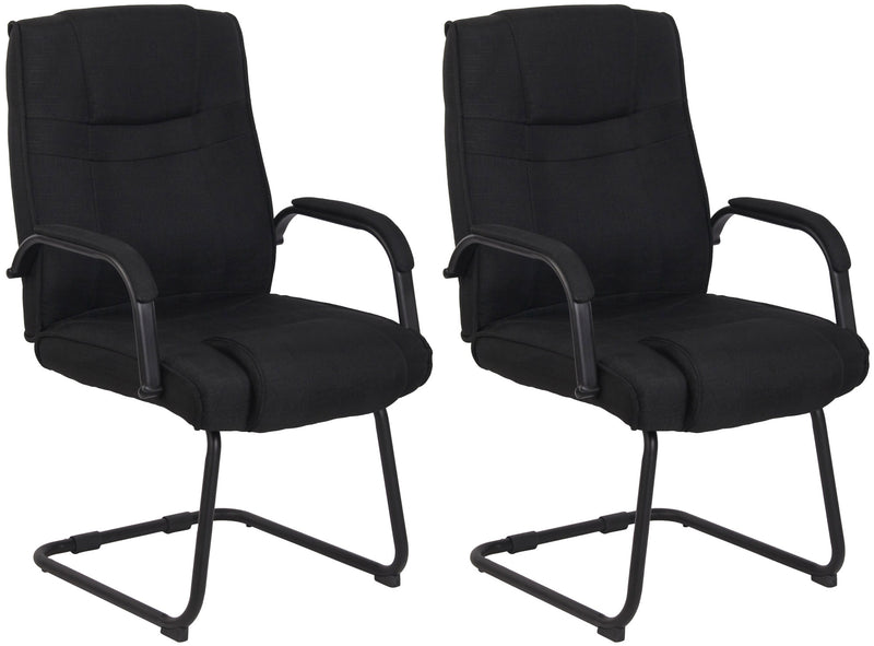 Set van 2 sledestoelen Attila stof