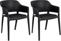 Set of 2 stacking chairs Puebla