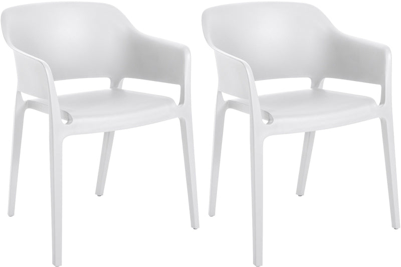 Set of 2 stacking chairs Puebla