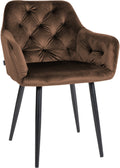 Stanley velvet dining chair