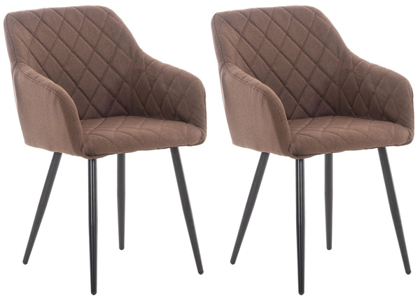 Set of 2 Shila dining chairs