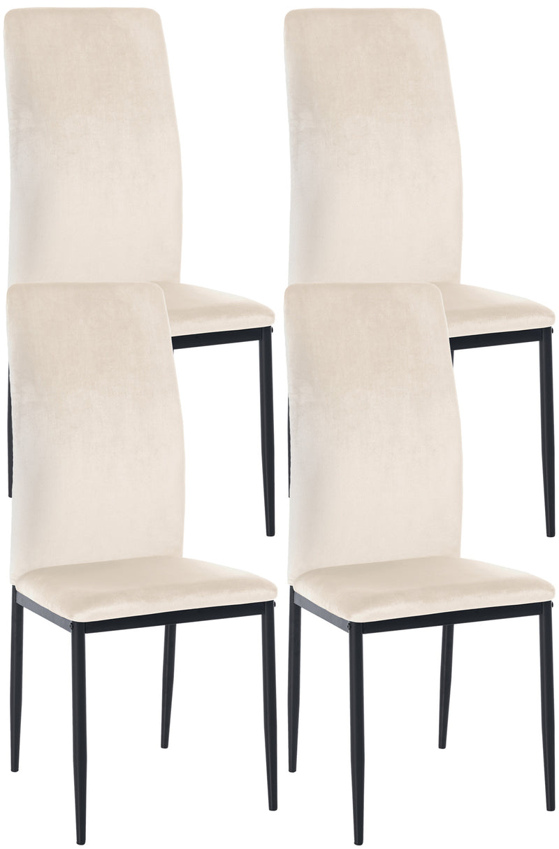 Set of 4 Savino dining chairs