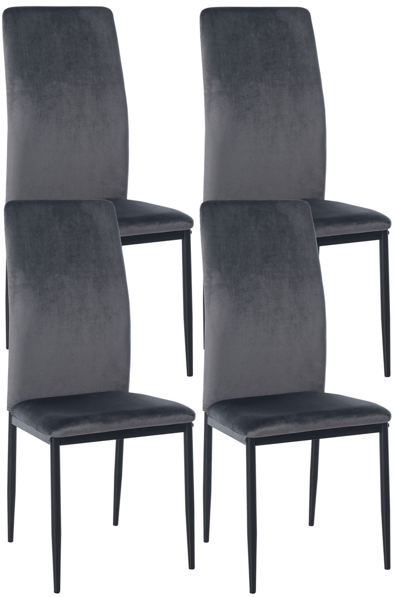 Set of 4 Savino dining chairs