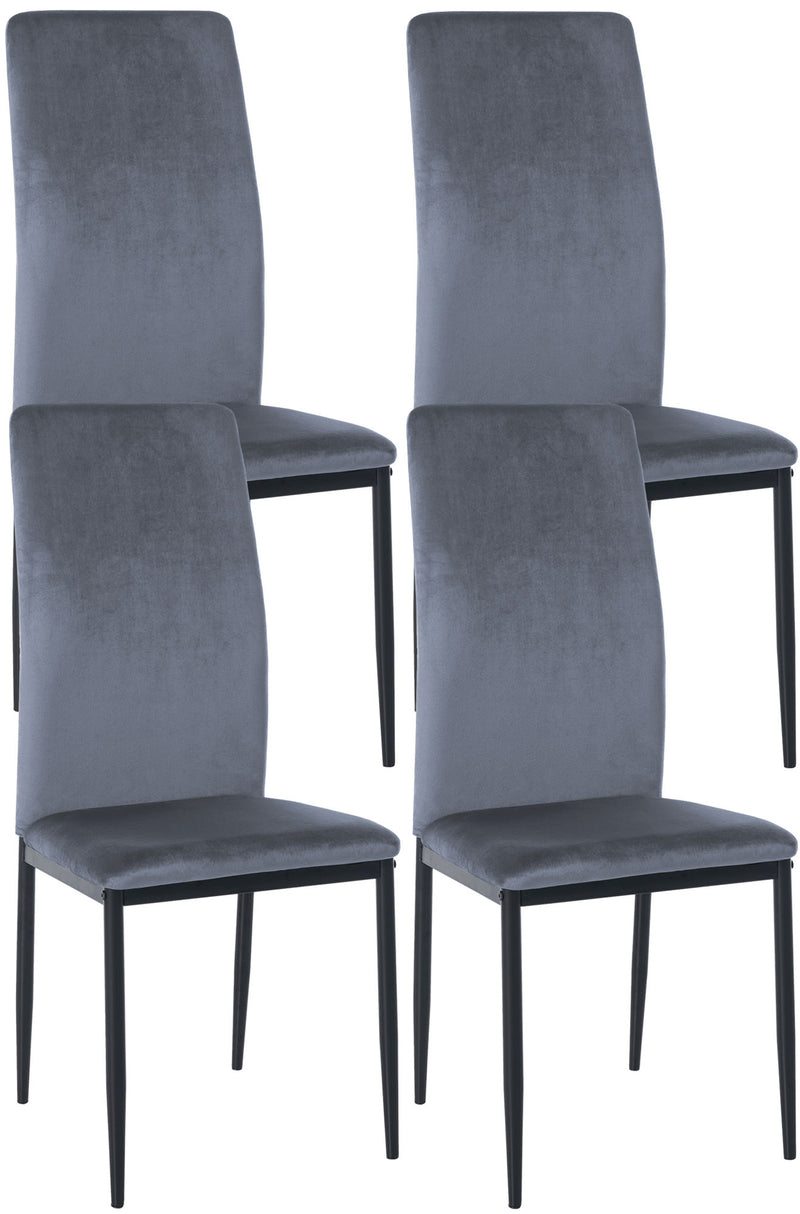 Set of 4 Savino dining chairs