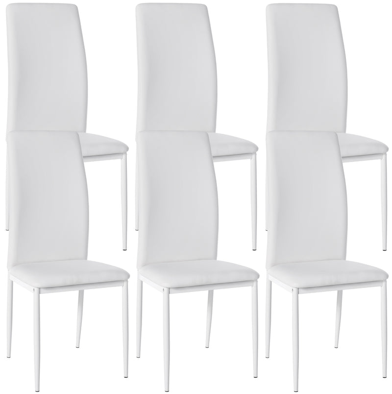 Set of 6 Savino dining chairs