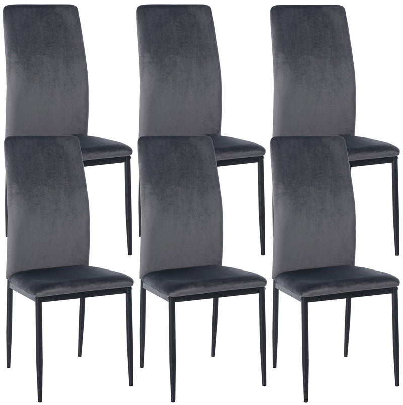 Set of 6 Savino dining chairs